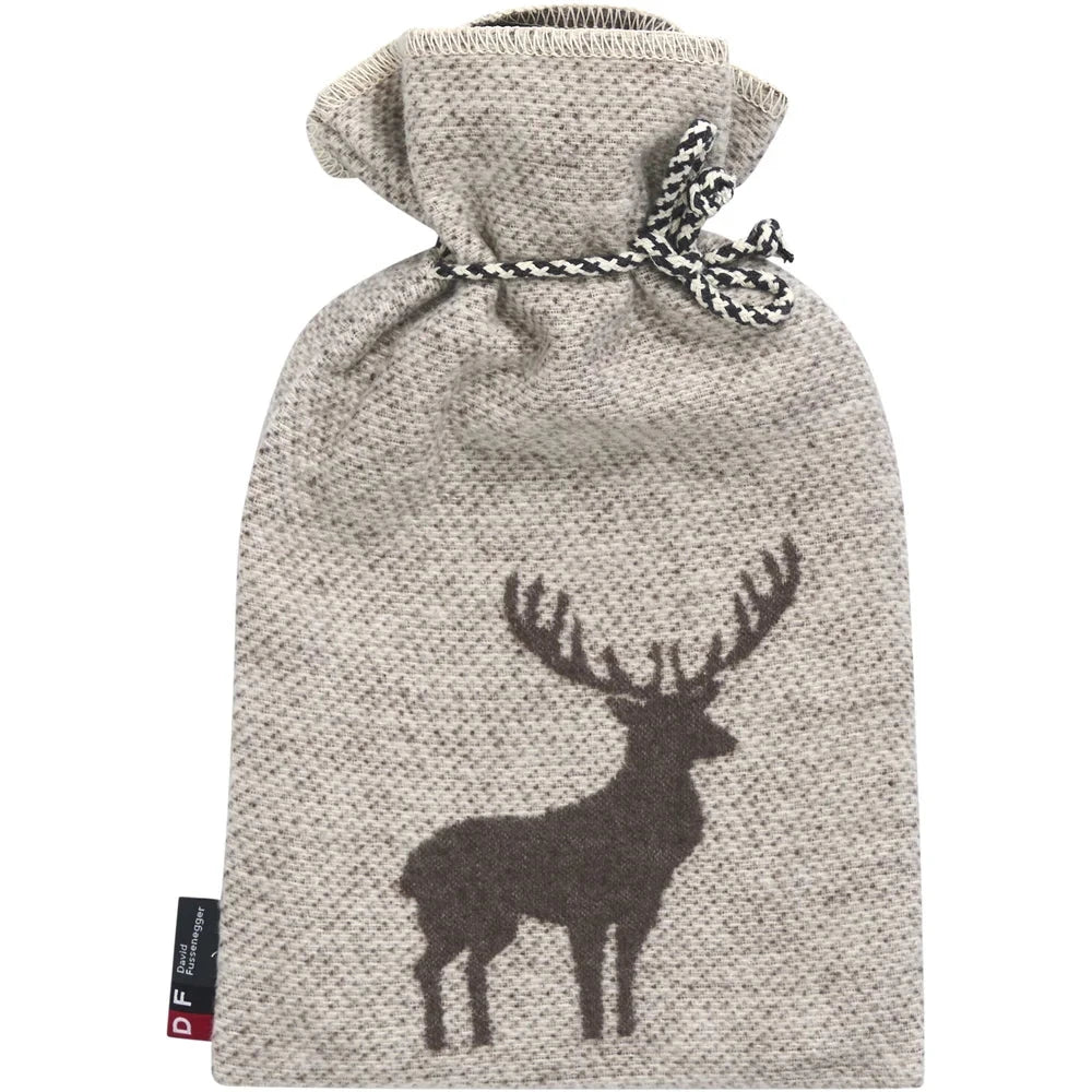 Borsa dell'acqua calda in Pile di Cotone fantasia - Stag
