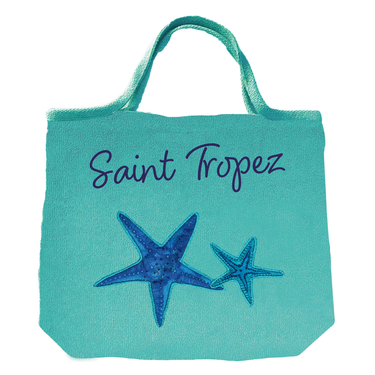 Borsa Mare o Trousse in Spugna di Cotone Ricamata - Etoile
