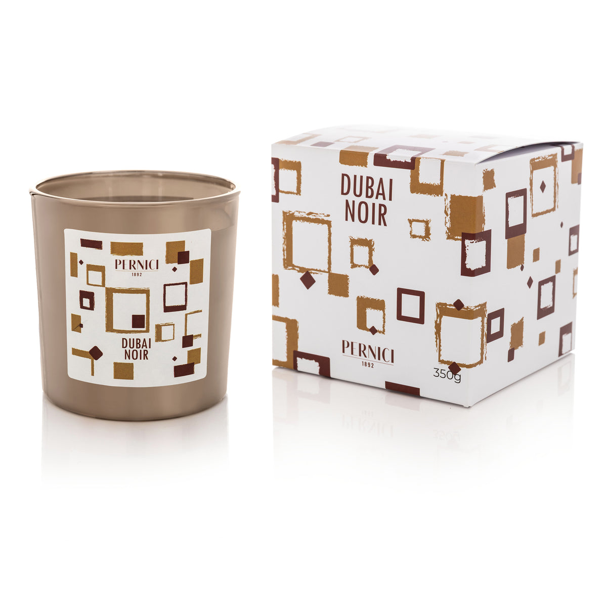 Candela Profumata Fragranza Cioccolato e Pistacchio - Dubai Noir