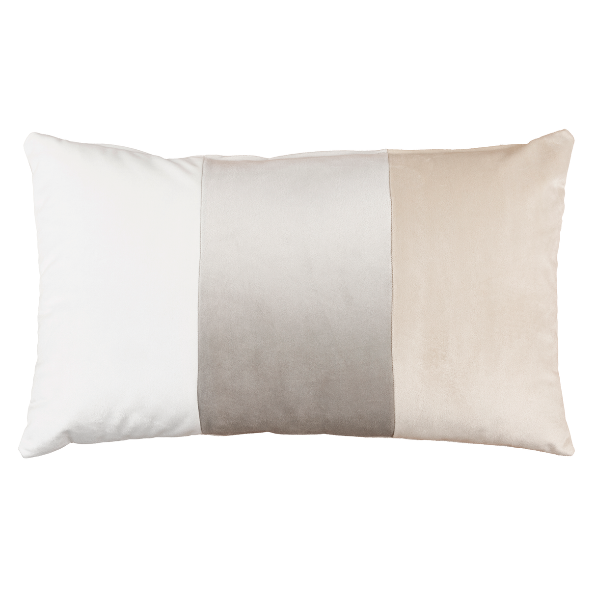 Cuscino in Velluto con Tecnica Patchwork Rettangolare - Arcimboldi Patchwork