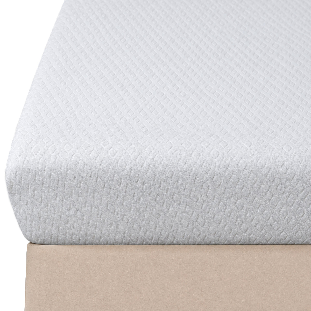 Coprimaterasso in Spugna Jacquard Elasticizzata - Sanaform