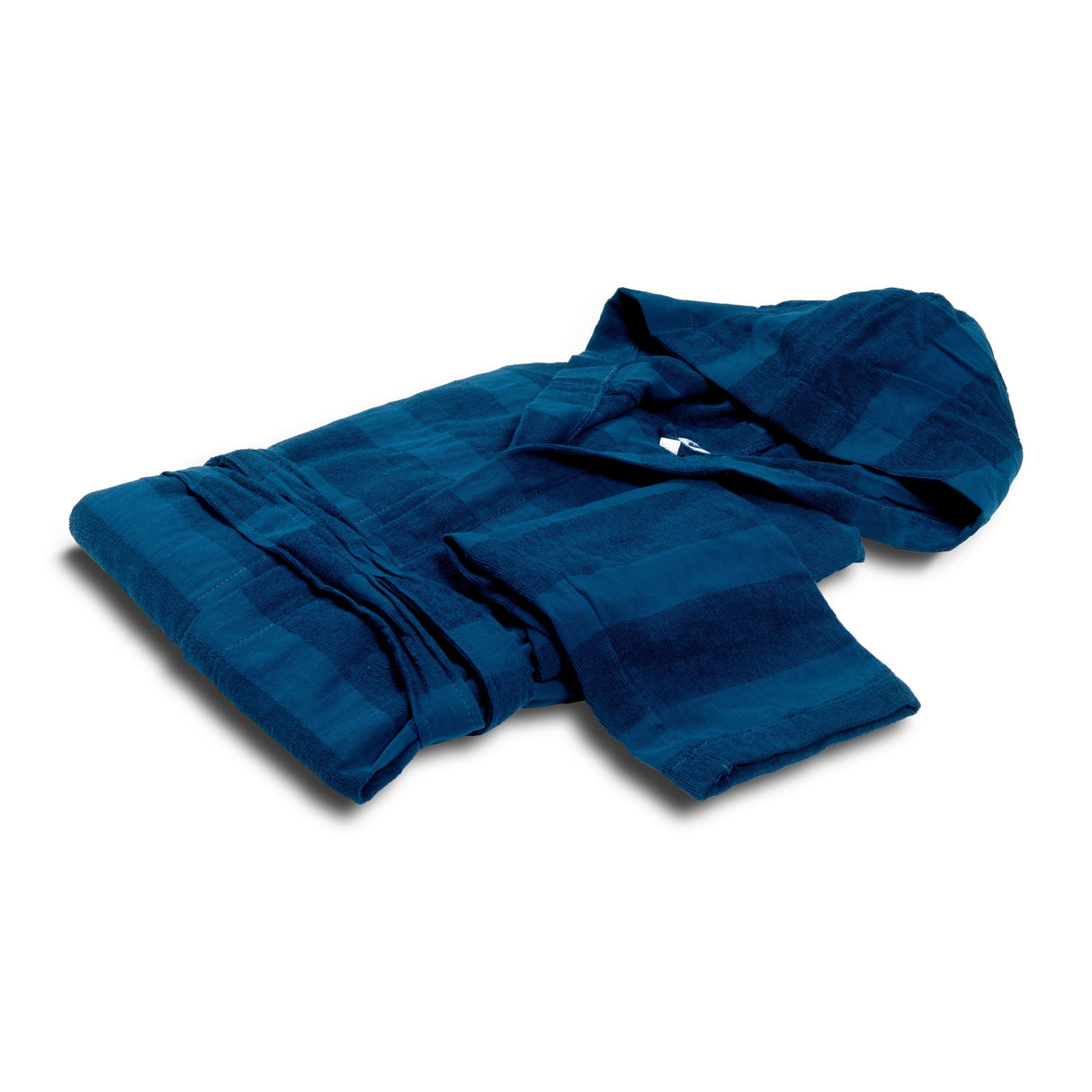Accappatoio in Spugna DI COTONE con Cappuccio - Aria Accappatoio Dea Blu