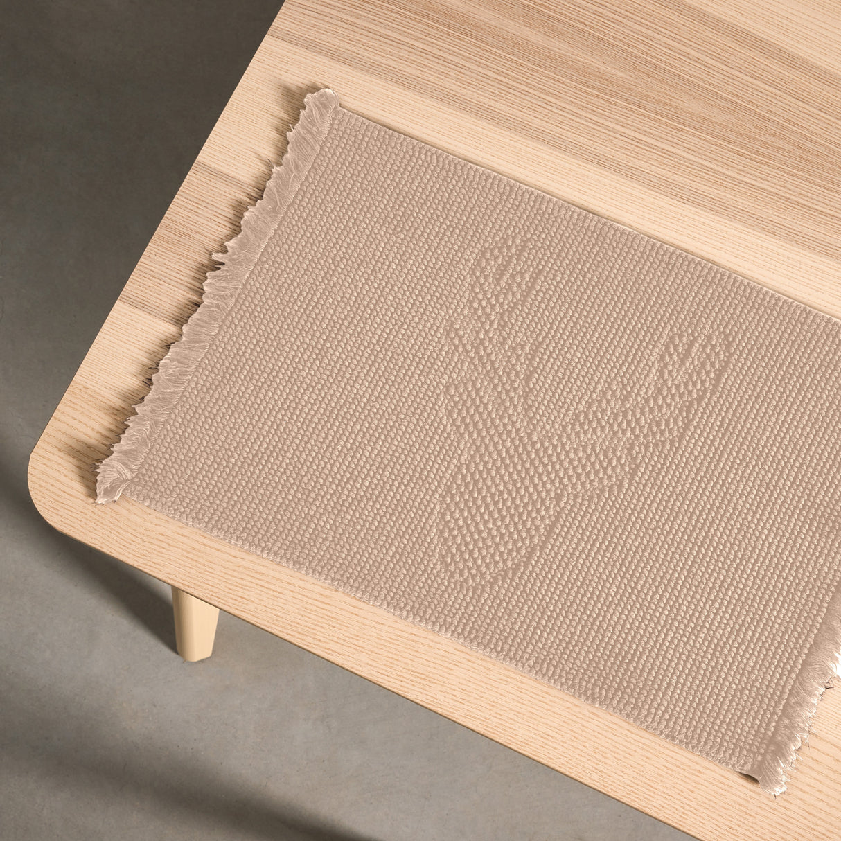 Americano in Puro Cotone Fantasia Rilievo - Stag Americano Lisola Beige