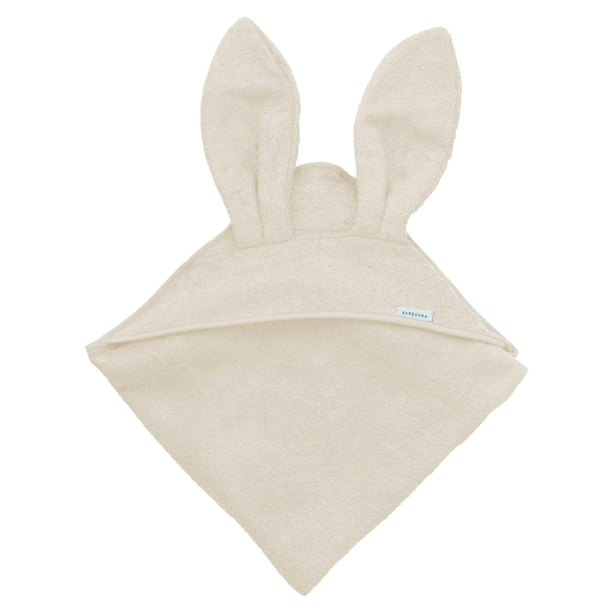 Asciugamano Neonato XL in Spugna di Bambù Organico - Terry Accappatoio Bimbo Bamboom Panna