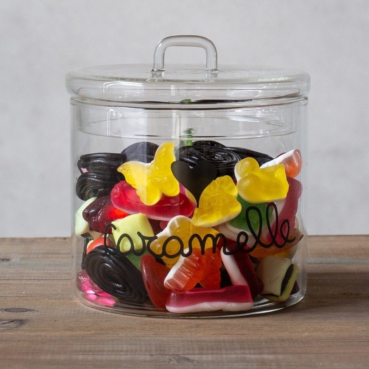 Barattolo in Vetro Borosilicato Serigrafato - Caramelle Barattolo Simple Day