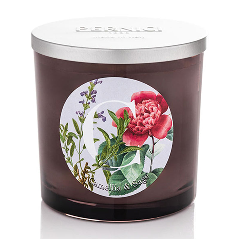 Candela Profumata Fragranza Camelia e Salvia - Camelia & Sage Candela Profumata PERNICI 350gr