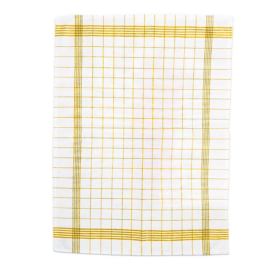 Canovaccio in Cotone e Lino Egiziano - Classic Canovaccio Daunex Giallo