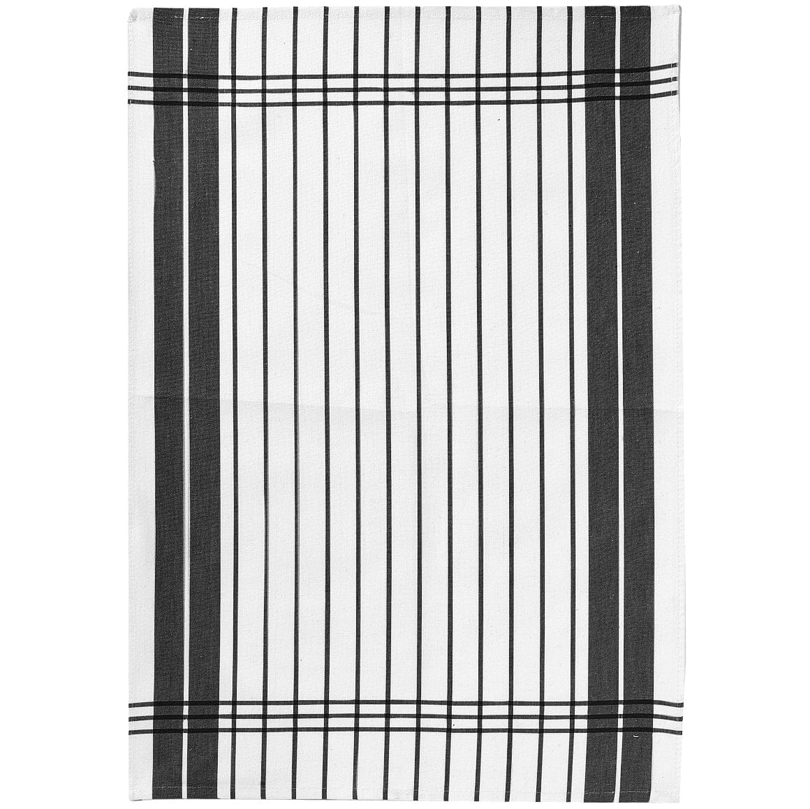 Canovaccio in Cotone Rigato - Little Stripes Canovaccio Winkler Nero