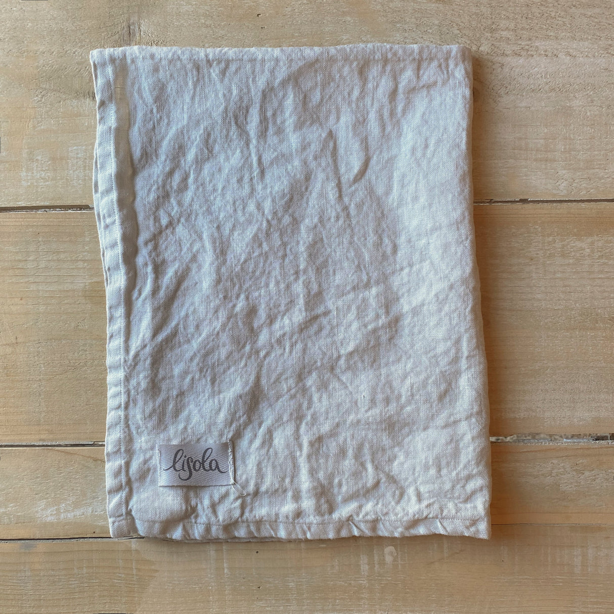 Canovaccio in Puro Lino Stonewashed - Olona canovaccio Lisola Grigio