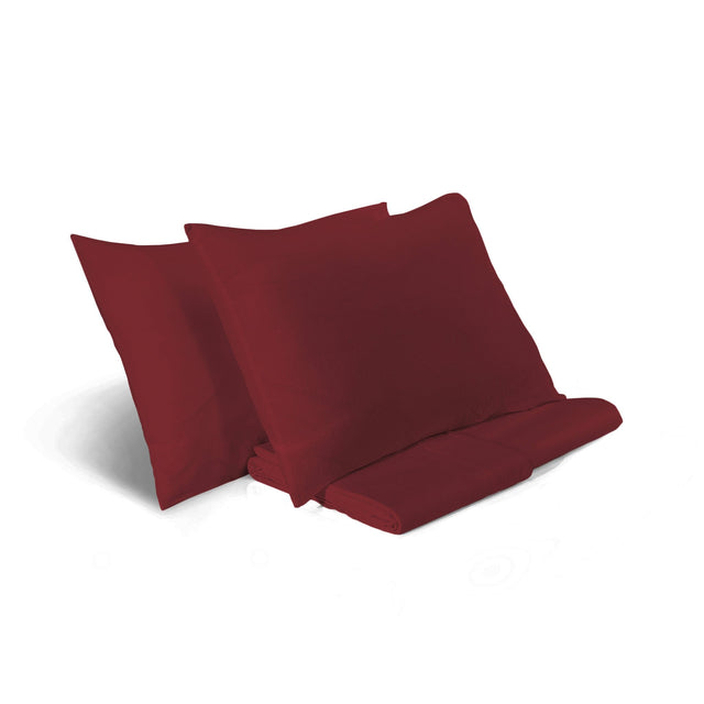 Completo Copripiumino Cotone e Lino StoneWashed No Stiro - Loira Copripiumino Lisola Stone Singolo Cherry