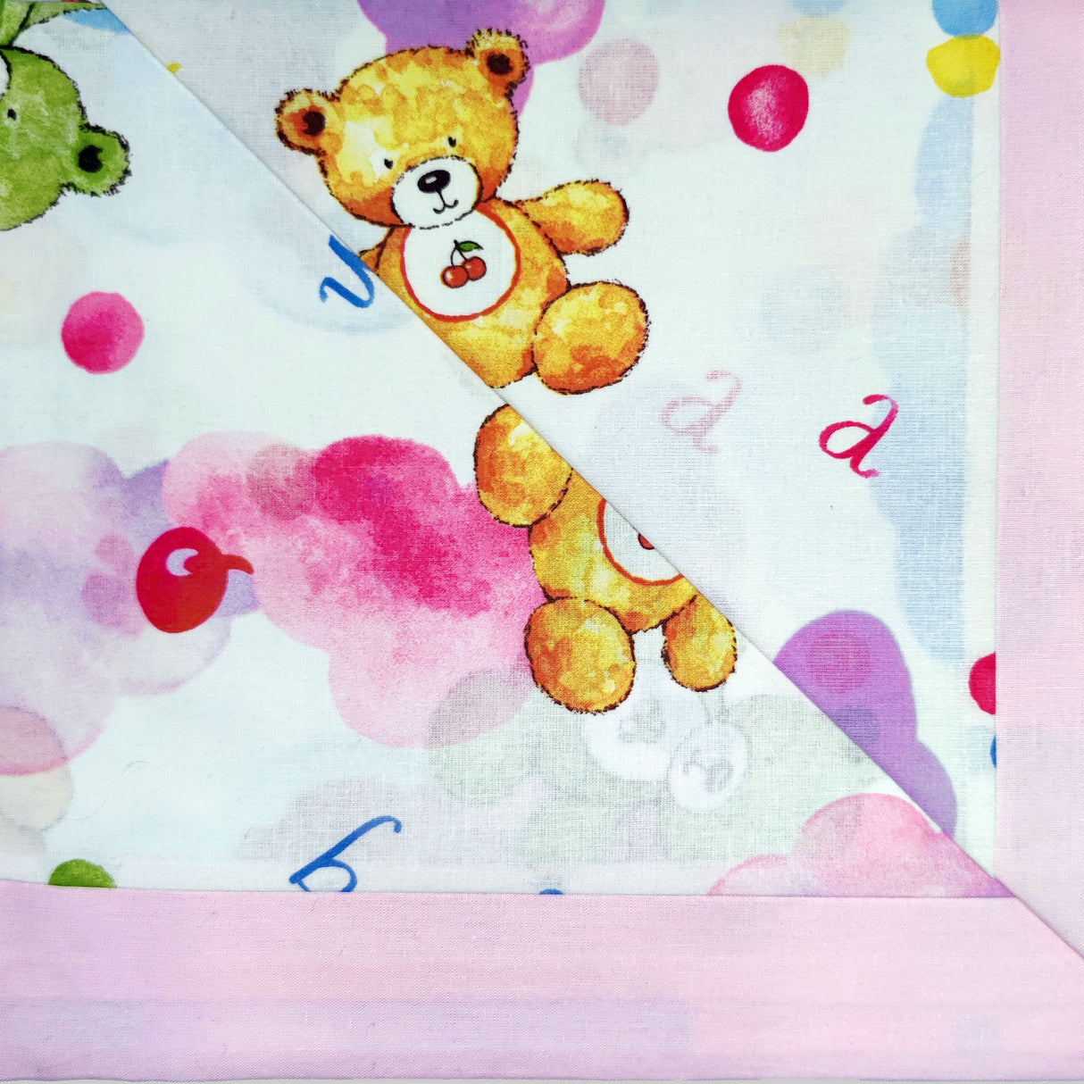 Completo Lenzuoline in Puro Cotone Fantasia Stampata - Cherry Completo Lenzuolino Lisola Baby
