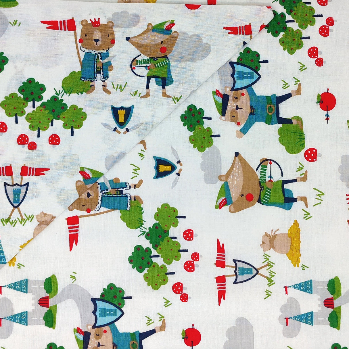 Completo Lenzuoline in Puro Cotone - Robin Hood Completo Lenzuolino Lisola Baby