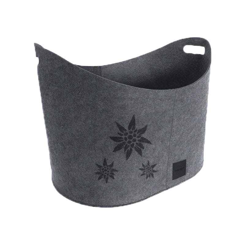 Contenitore Portaoggetti in Feltro - Edelweiss Daunex Bag Antracite