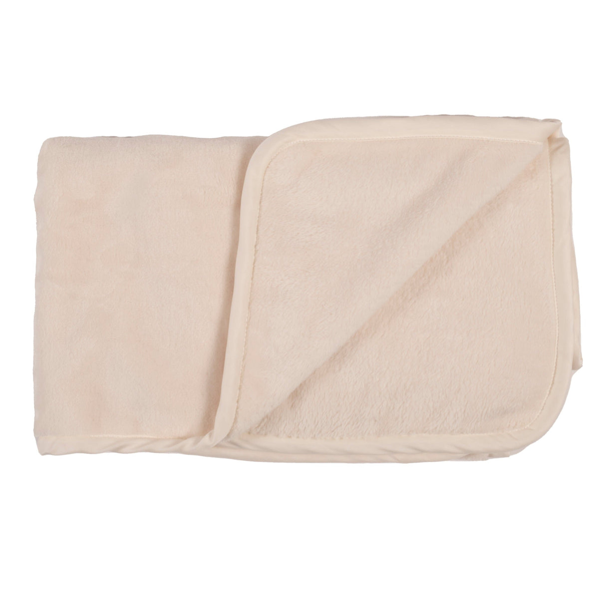 Copertina in Microfibra - Fluffy Copertina Lisola Baby Carrozzina Panna