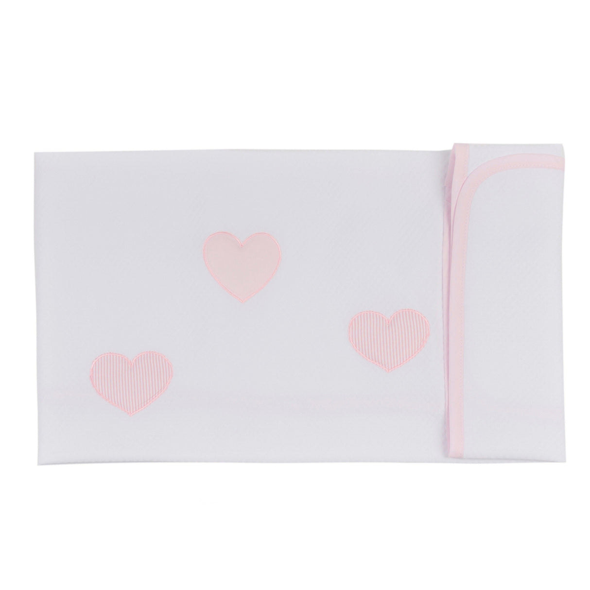 Copertina in Piquet di Puro Cotone - Aloy Copertina Lisola Baby Lettino Rosa