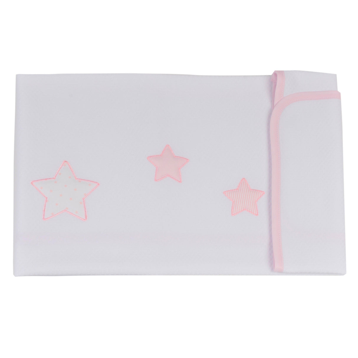 Copertina in Piquet di Puro Cotone - Petite Etoile Copertina Lisola Baby Lettino Rosa