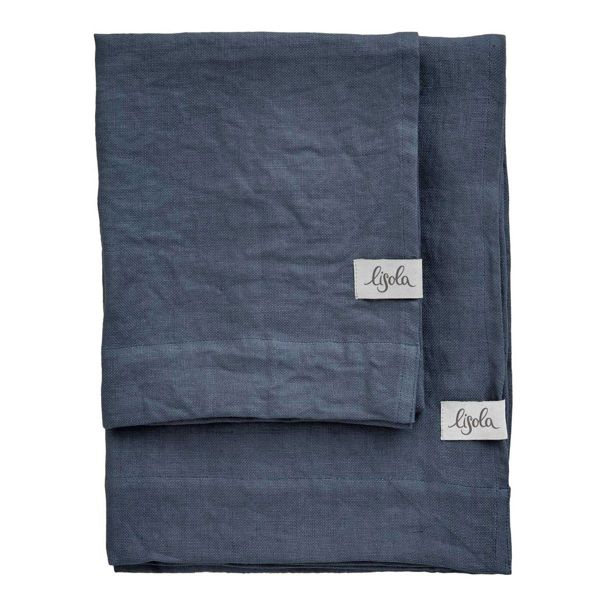 Coppia in Panamà di puro Lino - Panamà Coppia di spugna Lisola Blu (Denim)