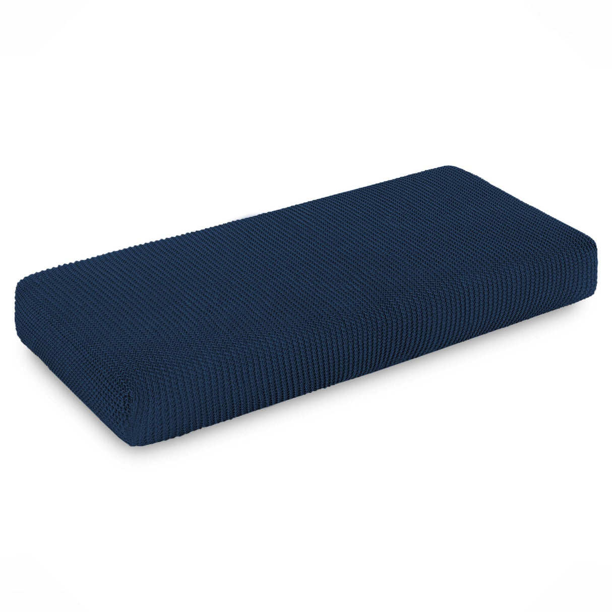Copricuscino Elastico per Divano in Tessuto Jacquard - Milos Copricuscino Belmarti Copripoltrona Blu