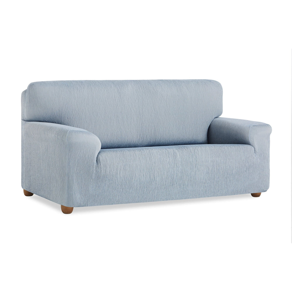 Copridivano in Tessuto Jacquard - Teide Copridivano Berlmarti Copripoltrona Azzurro