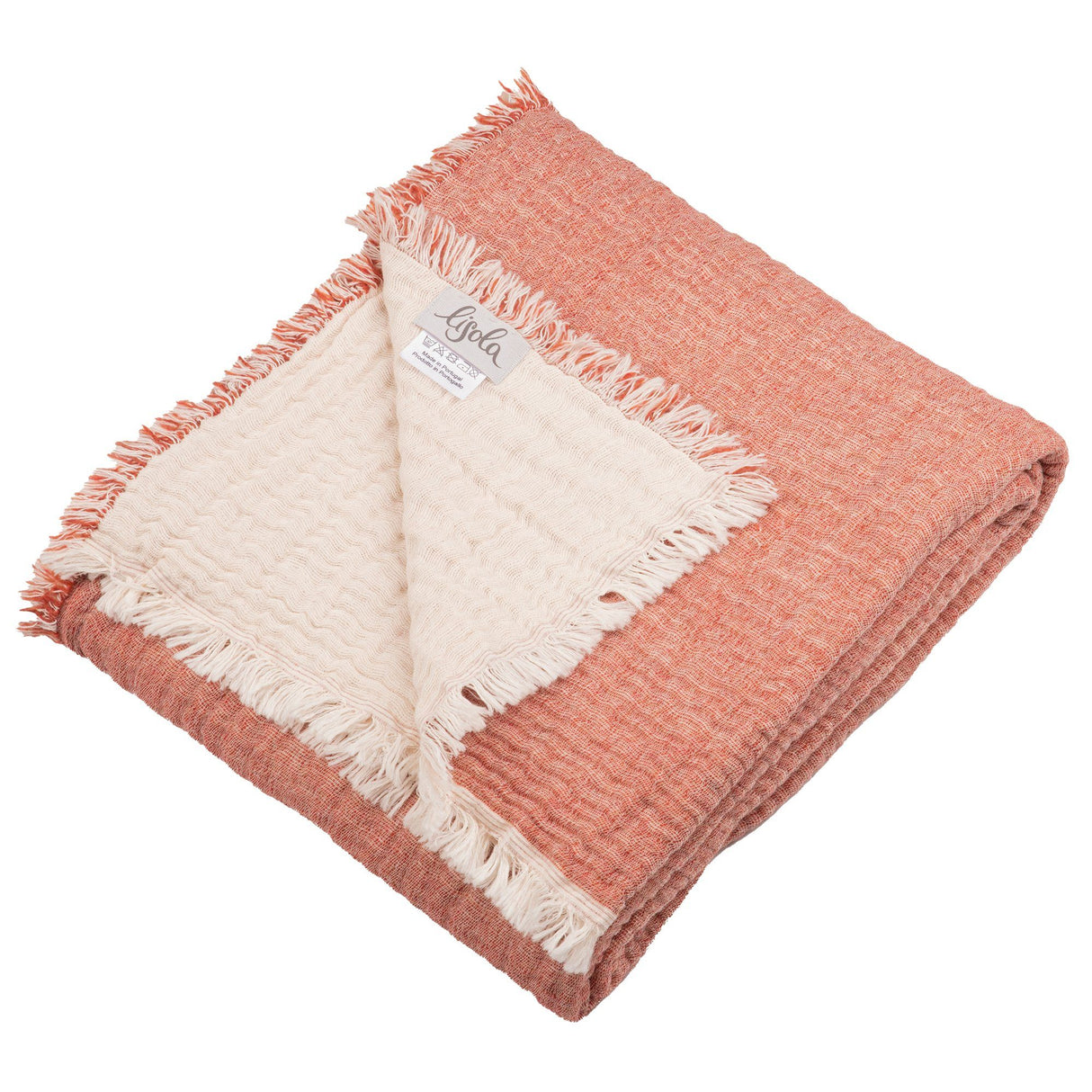 Plaid - Amaryllis Plaid Salgado Plaid Naturale/Terracotta