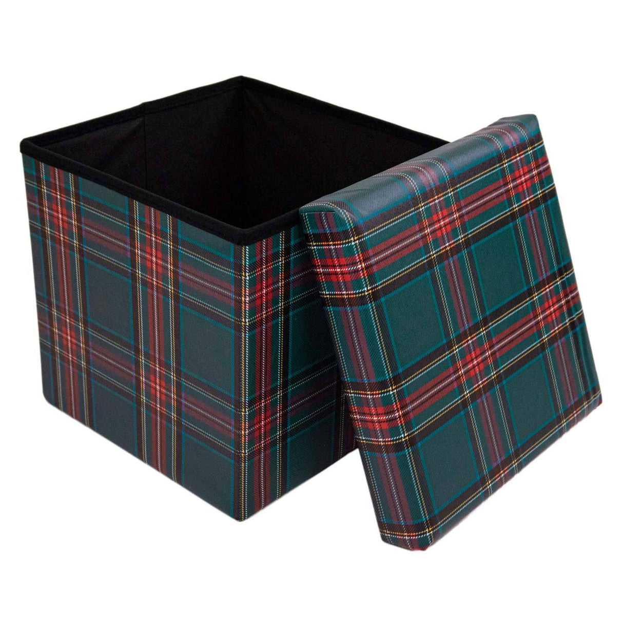 Cubo Contenitore in Pvc Stampato - Tartan Cubo Contenitore Daunex