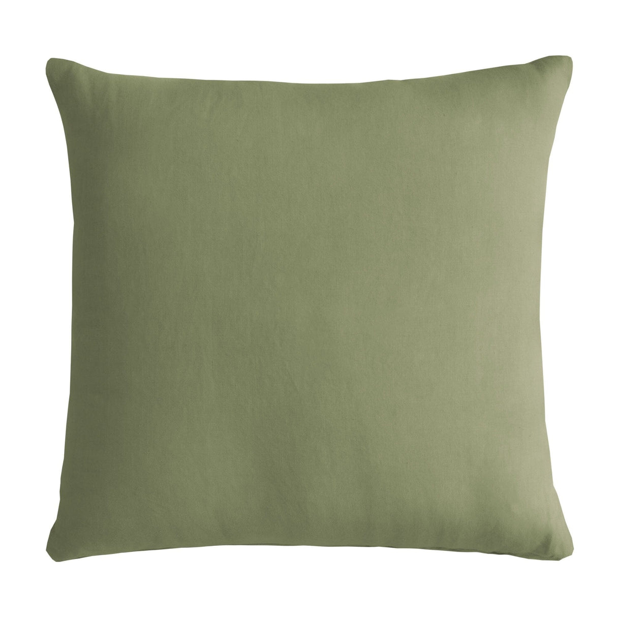 Cuscino in Puro Cotone Stonewashed Tinta Unita - Senna Cuscini Arredo Lisola Stone Bosco