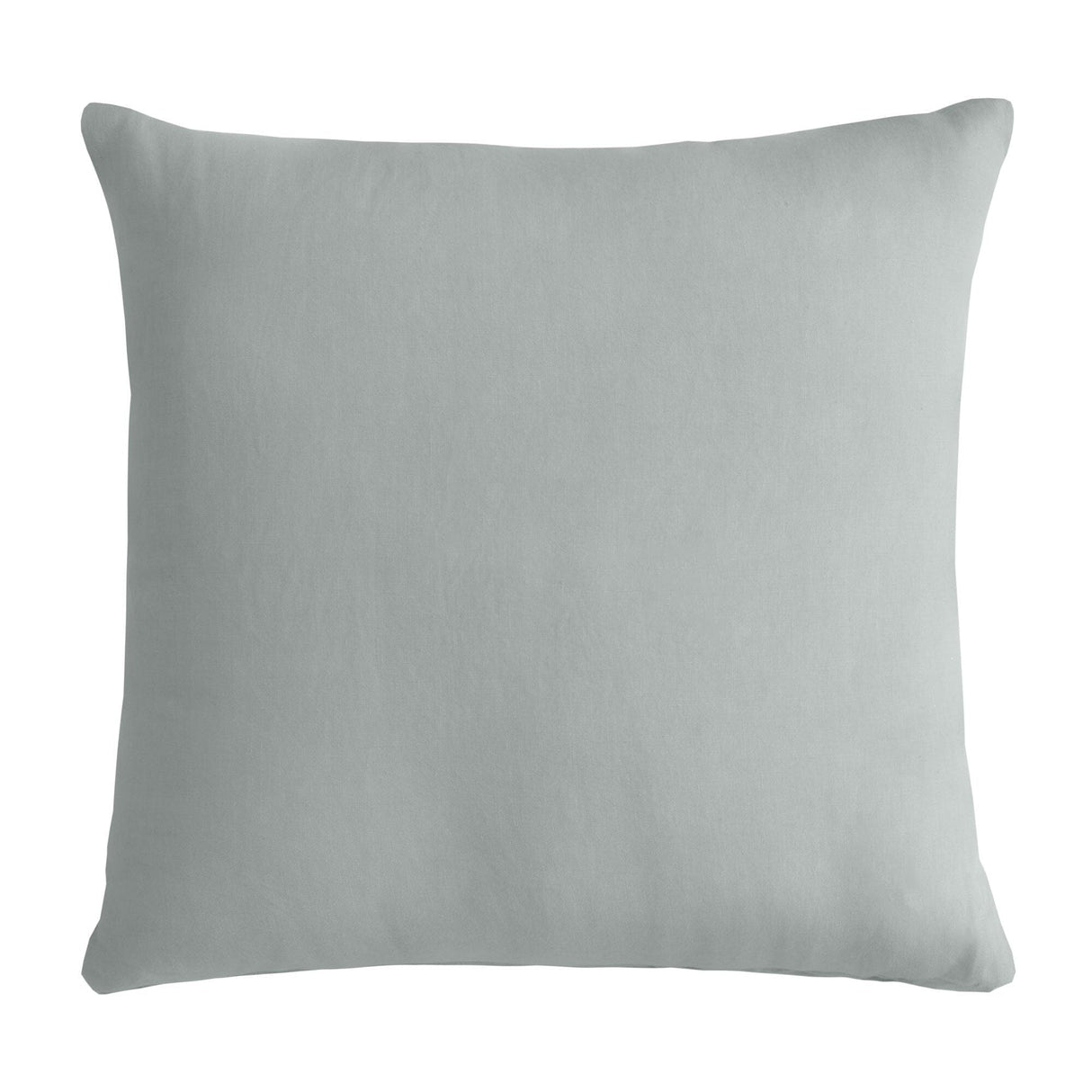 Cuscino in Puro Cotone Stonewashed Tinta Unita - Senna Cuscini Arredo Lisola Stone Cenere