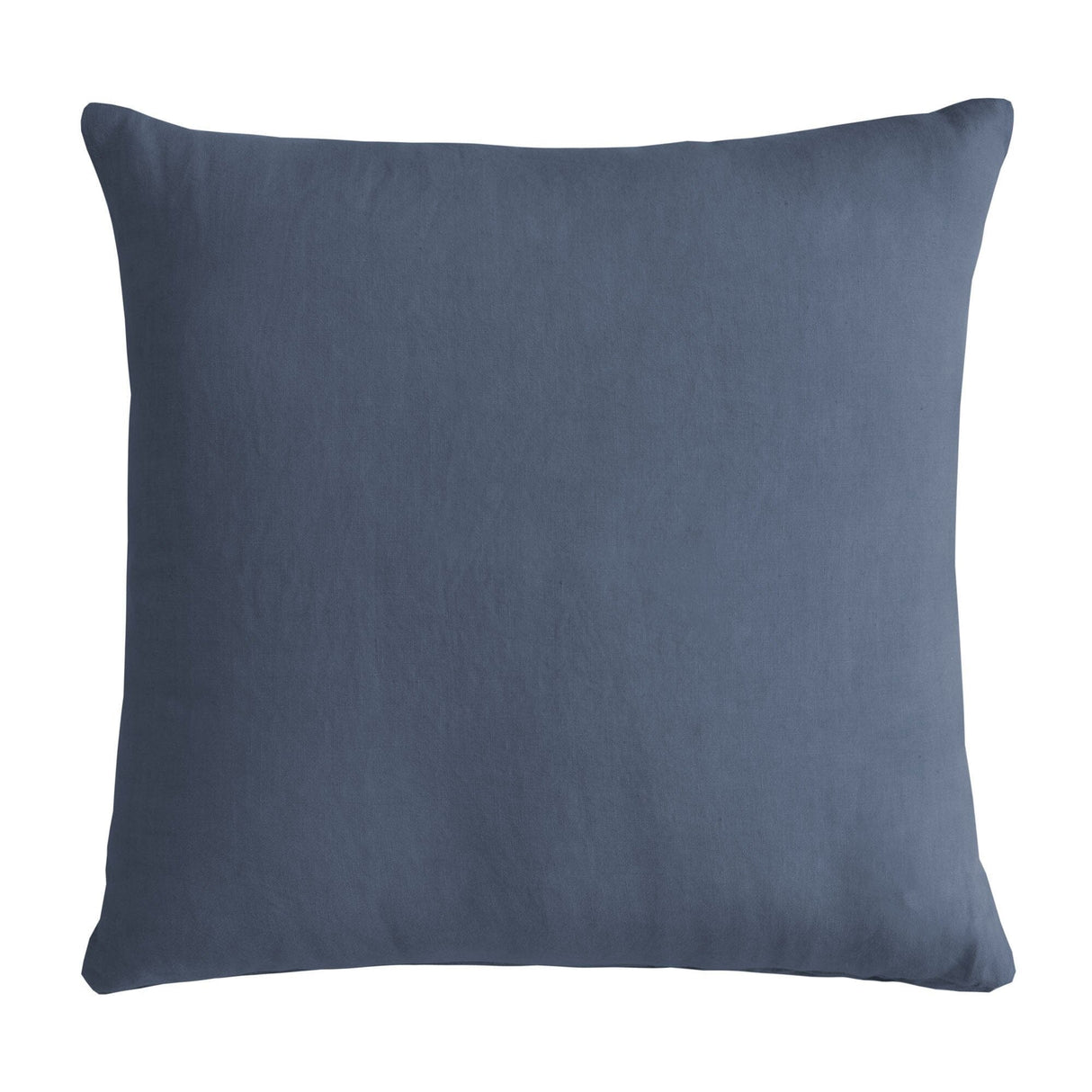 Cuscino in Puro Cotone Stonewashed Tinta Unita - Senna Cuscini Arredo Lisola Stone Denim