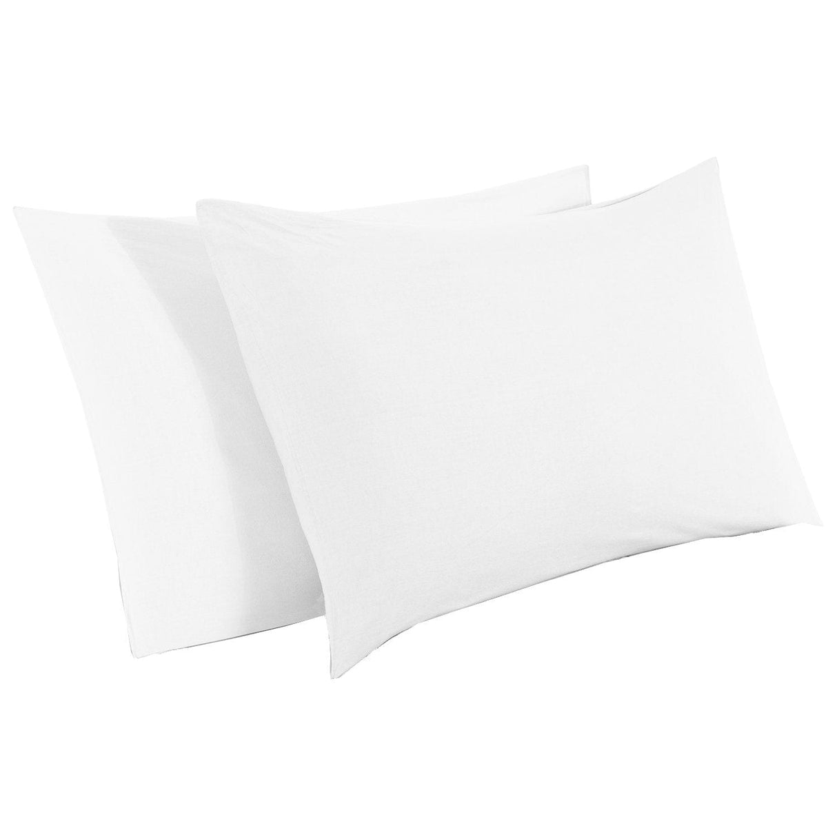 Federa Cotone StoneWashed No Stiro - Senna Federa Lisola Stone Bianco