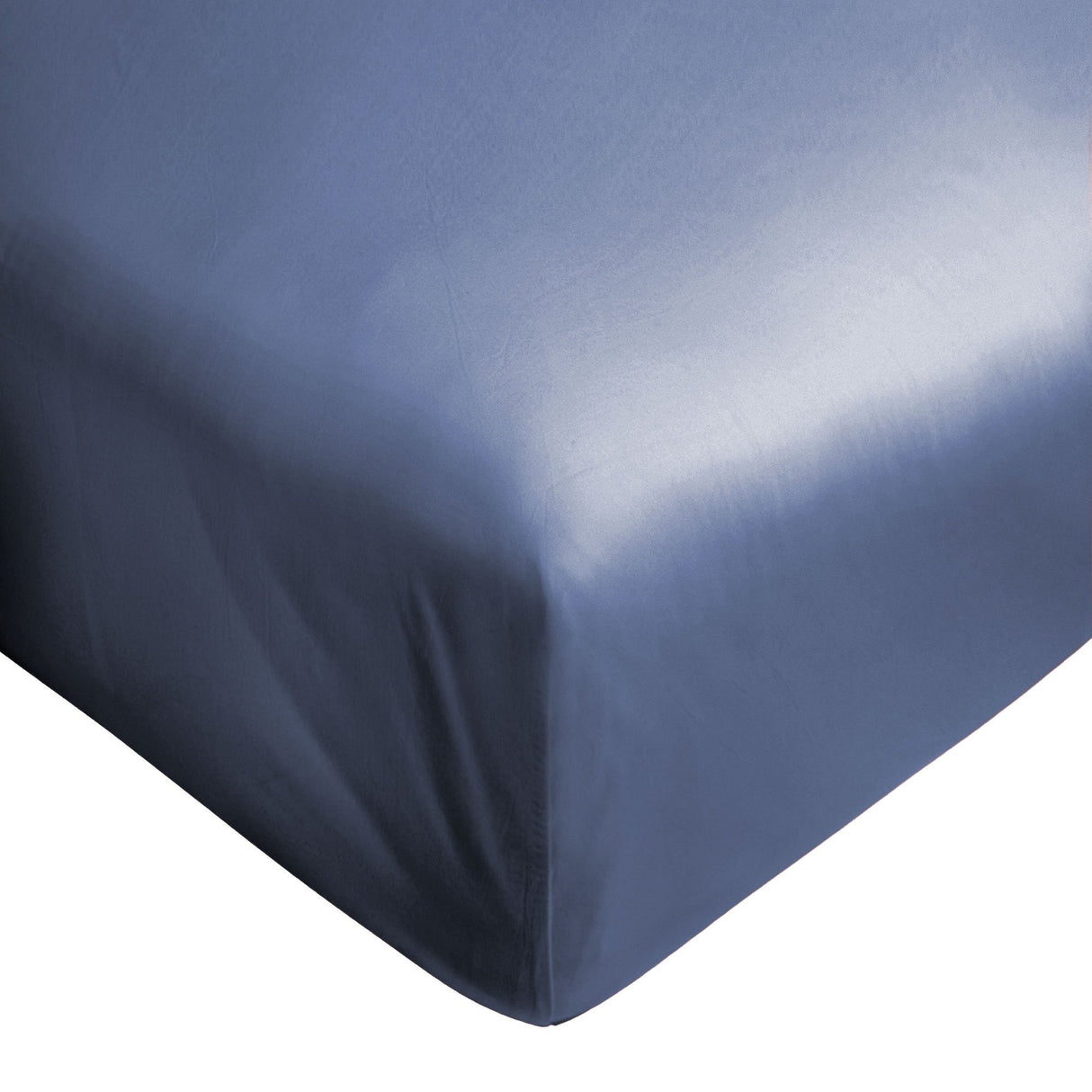 Lenzuolo da Sotto con angoli in Raso di Cotone - Mirror Lenzuolo Sotto BiancoPerla Singola Crepaccio