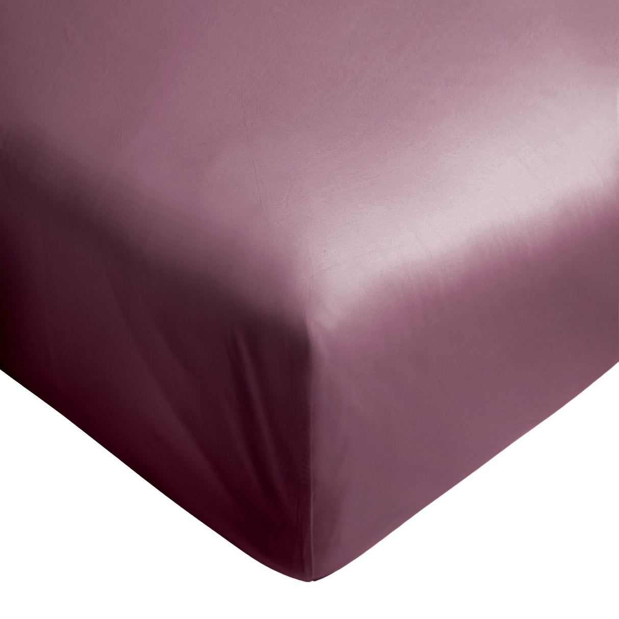 Lenzuolo da Sotto con angoli in Raso di Cotone - Mirror Lenzuolo Sotto BiancoPerla Singola Georgia
