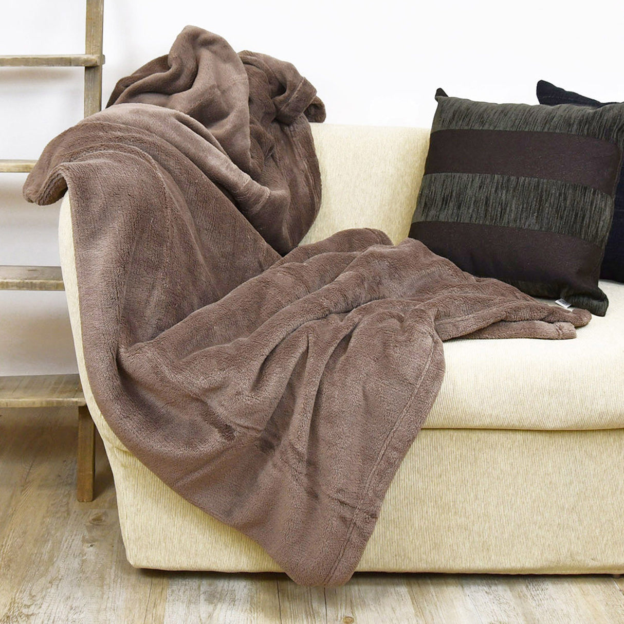 Plaid in Micropile - Prime Plaid Lisola 150x200cm Tortora
