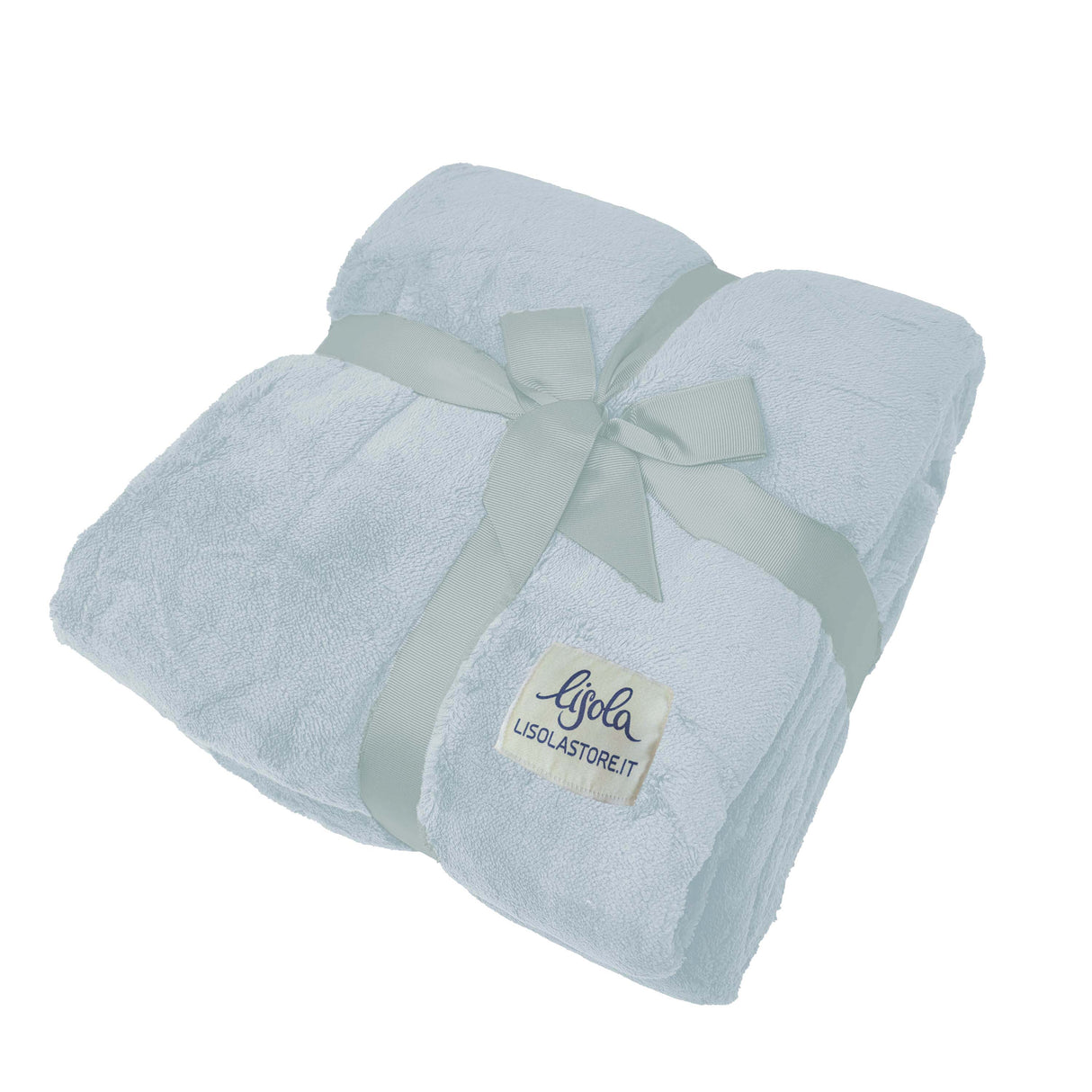 Plaid in Micropile - Ricciolone Plaid Lisola 250x200cm Azzurro