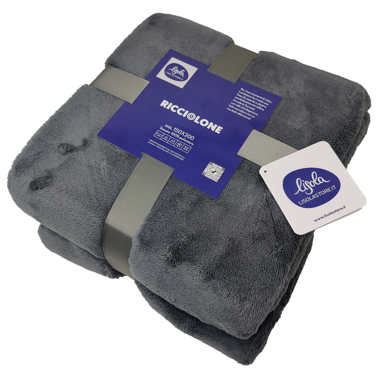Plaid in Micropile - Ricciolone Plaid Lisola