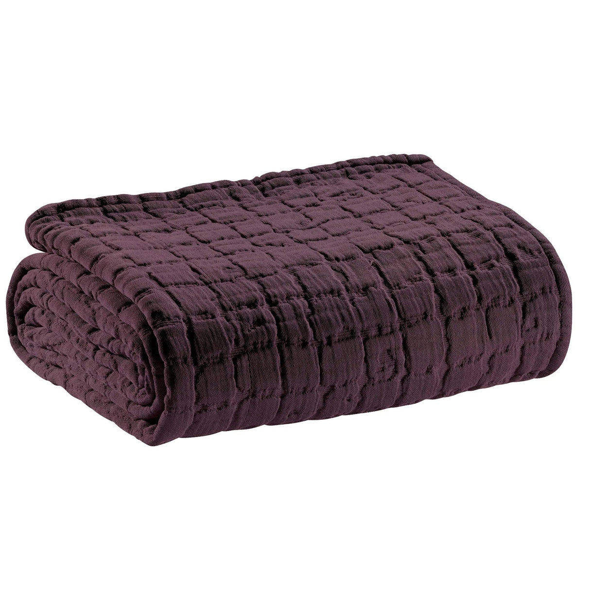 Plaid in Puro Cotone Stonewashed - Swami Plaid Vivaraise Pruno