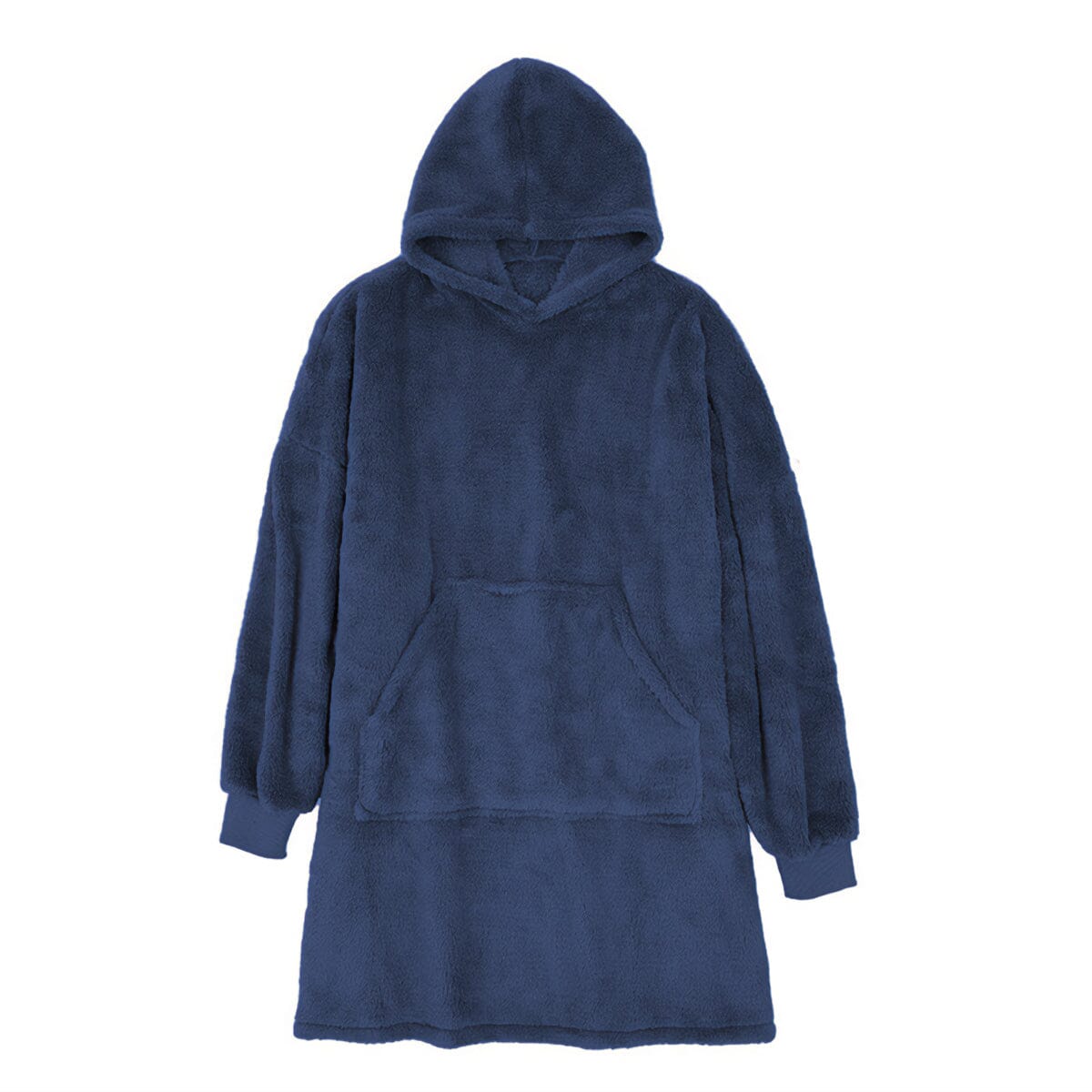 Poncho in Micropile - Prime Poncho Daunex Small/Medium Blu Navy