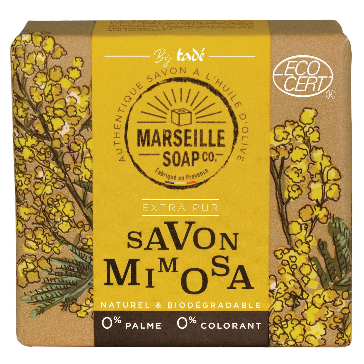 Sapone di Marsiglia al Profumo di Mimosa - Yellow Soap Sapone Tadé Mimosa