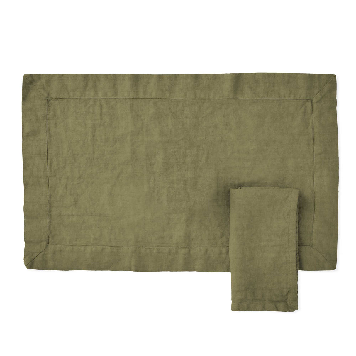 Set 2 Americani in Puro Cotone StoneWashed NO STIRO - Cales Americano Lisola Bosco