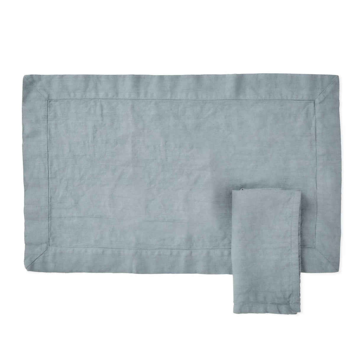 Set 2 Americani in Puro Cotone StoneWashed NO STIRO - Cales Americano Lisola Cenere
