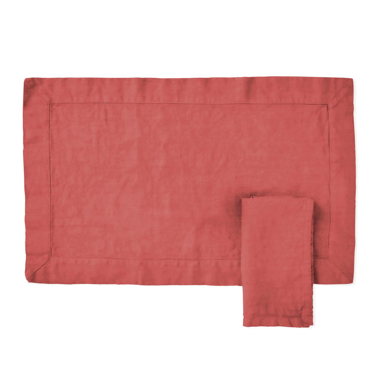Set 2 Americani in Puro Cotone StoneWashed NO STIRO - Cales Americano Lisola Pepe Rosa