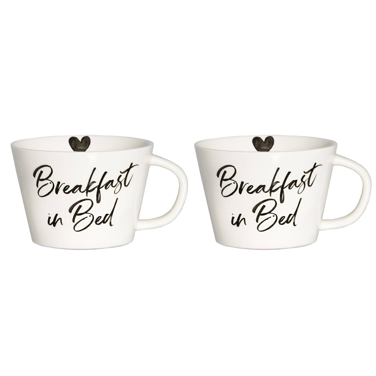 Set 2 Tazze Colazione in Grès - Breakfast in Bed tazze Simple Day