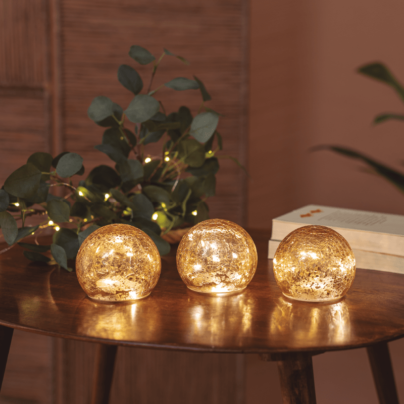 Set 3 Lampade a Led per Interni - Lua Lampada New Garden