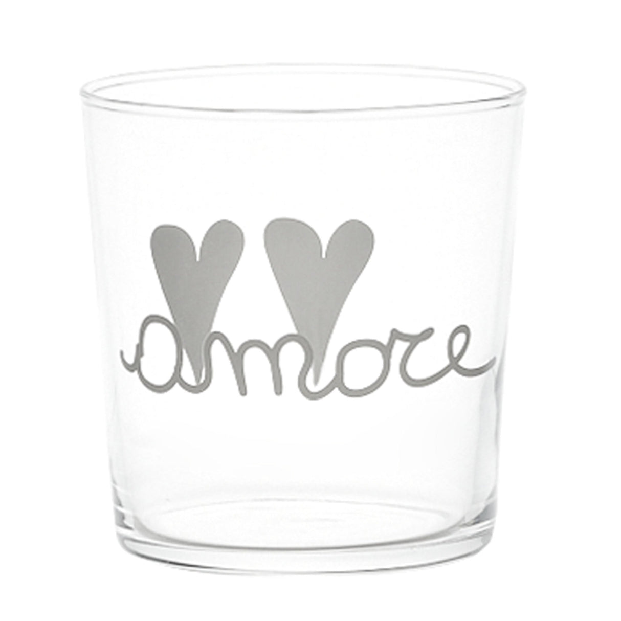Set 6 Bicchieri Acqua Serigrafati - Amore Bicchieri Simple Day