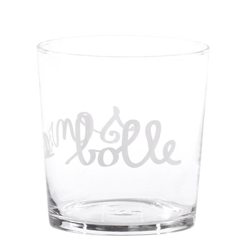 Set 6 Bicchieri Acqua Serigrafati - Senza Bolle Bicchieri Simple Day