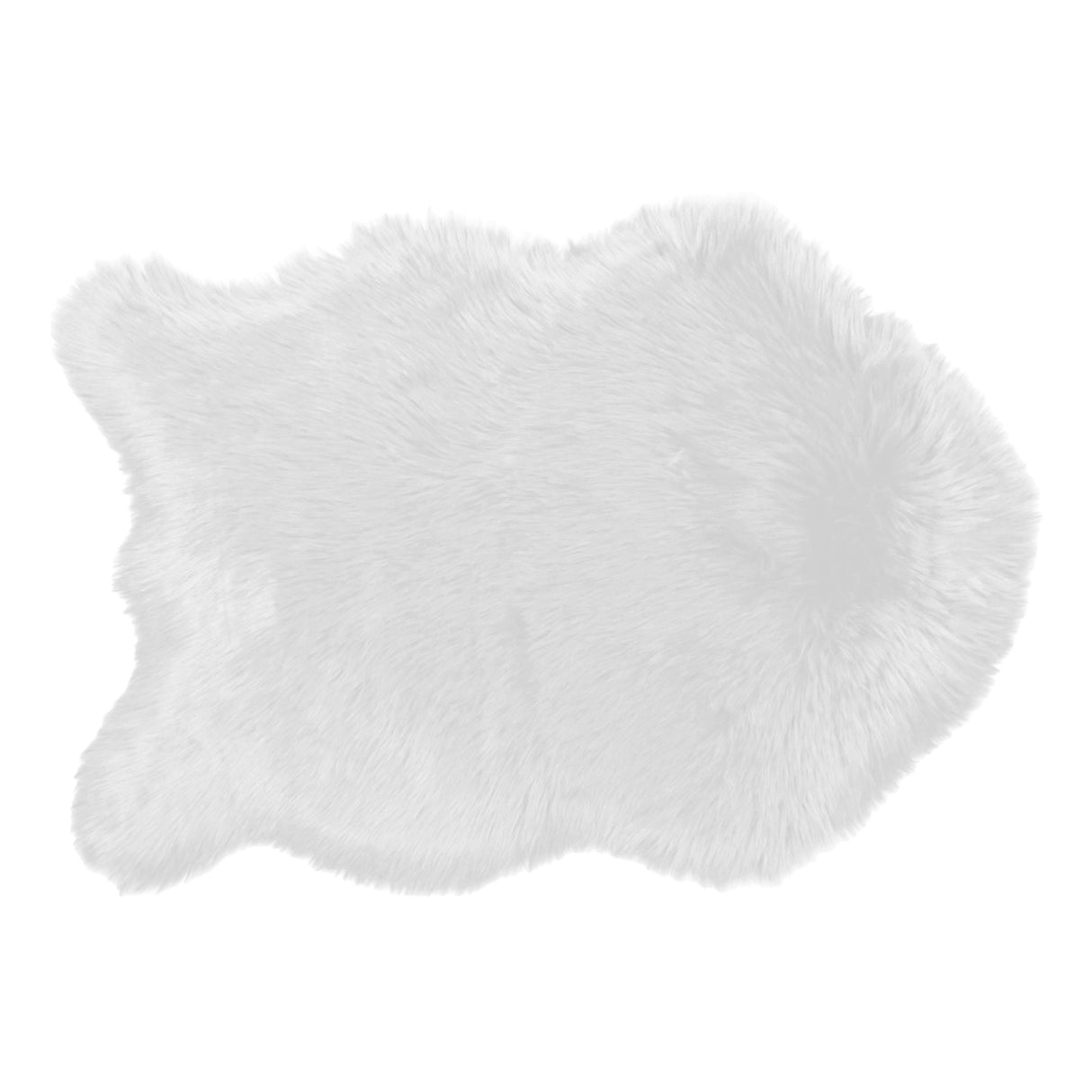 Tappeto Arredo a Pelo Lungo - Eskimo Tappeto Daunex 60x90 Bianco