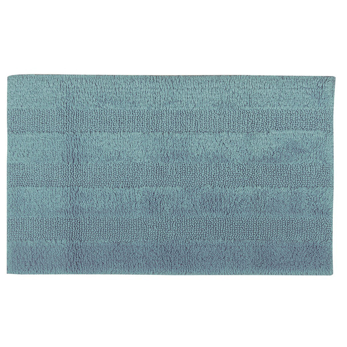 Tappeto in cotone pettinato reversibile - New Plus Tappeto Sorema 50x70 Petrolio