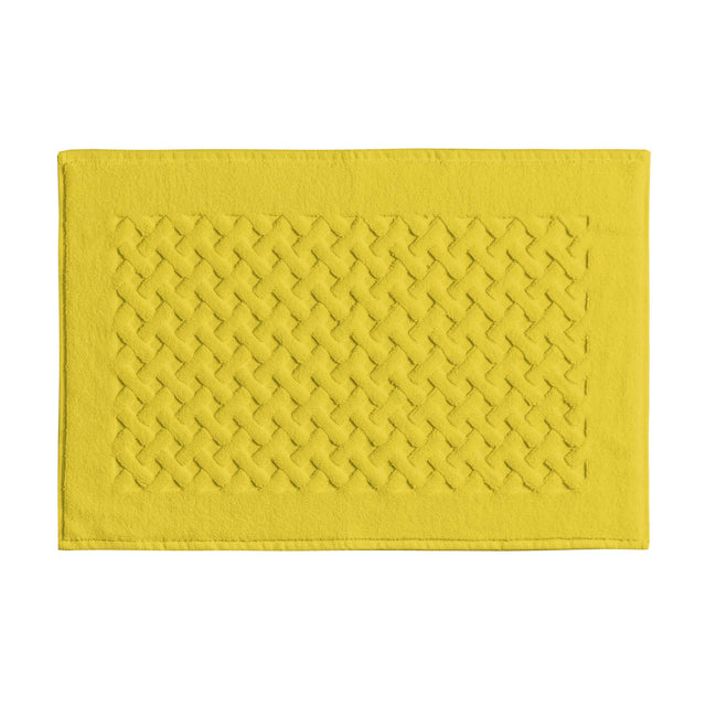 Tappeto Perla in Spugna di Puro Cotone - Lisola Tappeto Lisola 60x40 Giallo (Bergame)