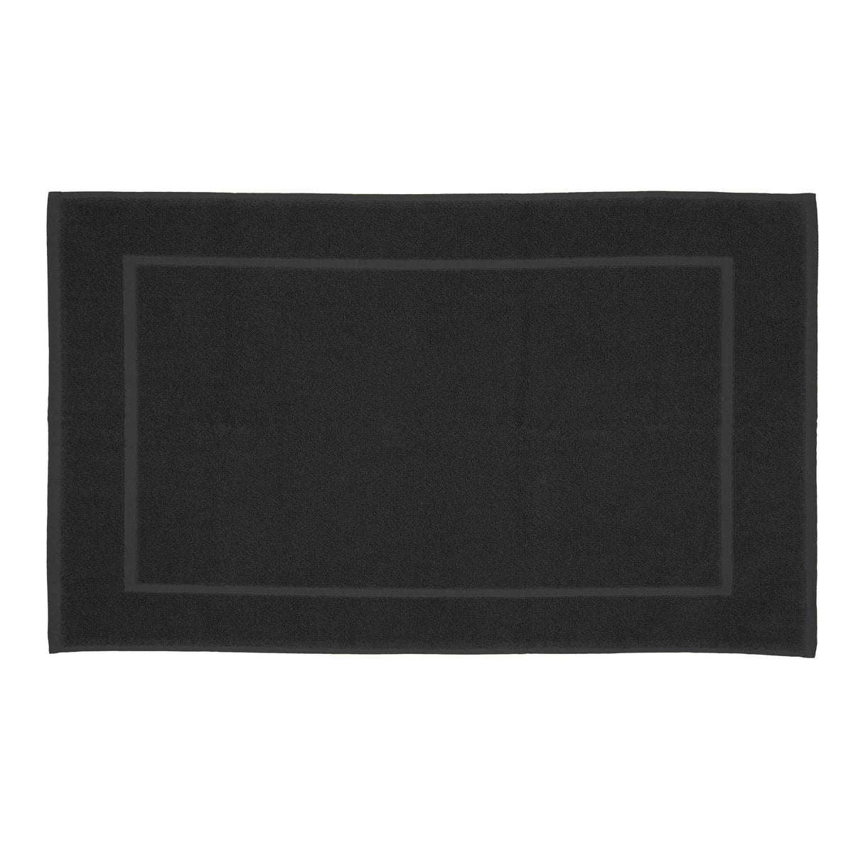 Tappeto Scendibagno in Spugna di Cotone - Coccola Tappeto Fazzini Nero