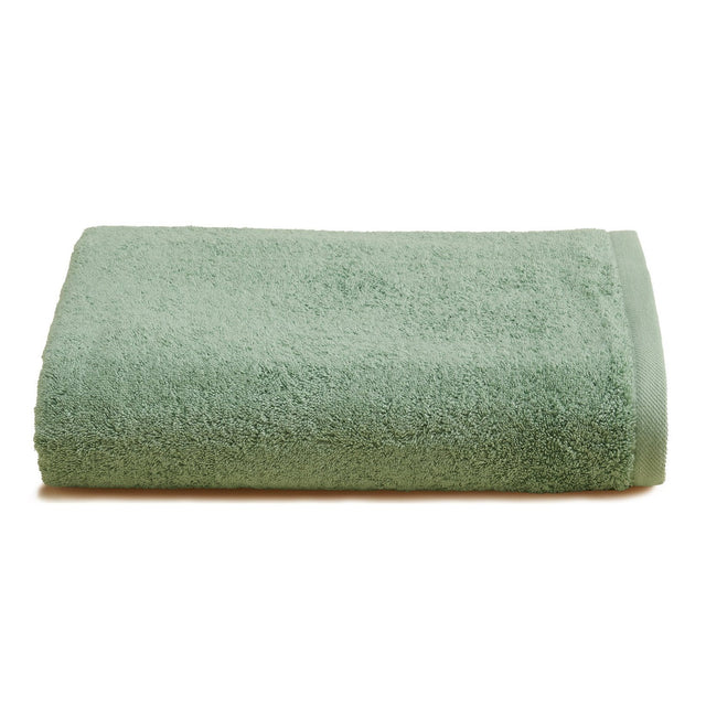 Telo da bagno in Spugna di Cotone Tinta Unita - Perla Telo spugna Lisola Verde (Foresta)