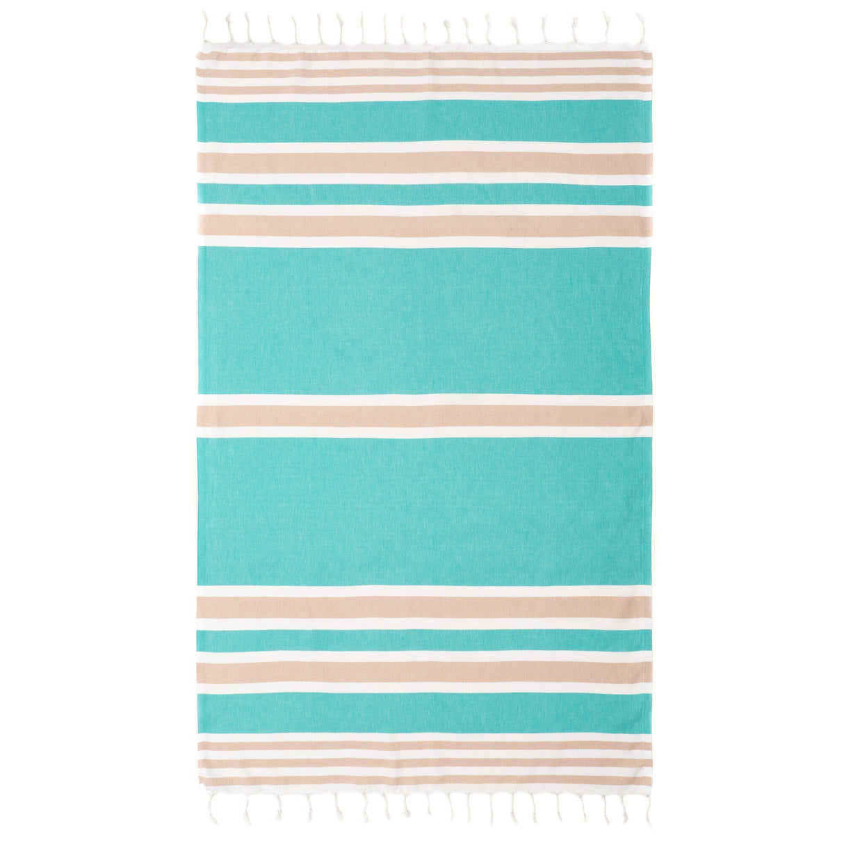 Telo Mare Fouta in Puro Cotone Rigato - Samsara Telo Mare Begonville Fresh Refresh